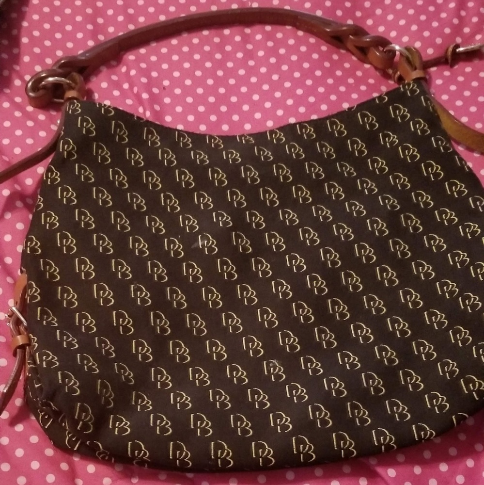 Dooney n Bourke denim shoulder bag